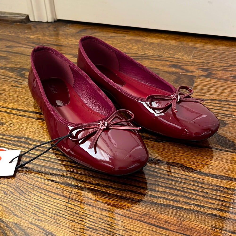 Cider Square Toe Ballet Flats